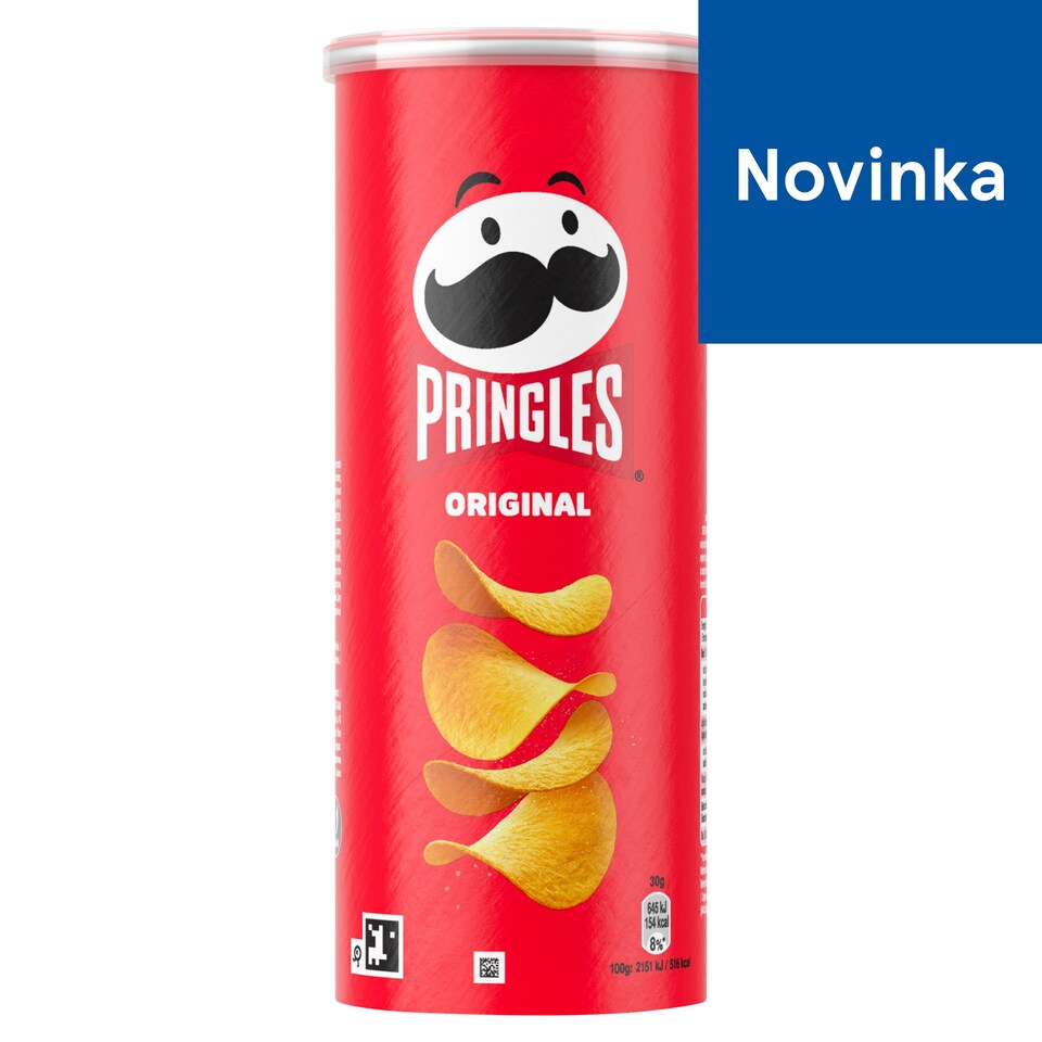 Pringles Original chrumkavý snack 125 g