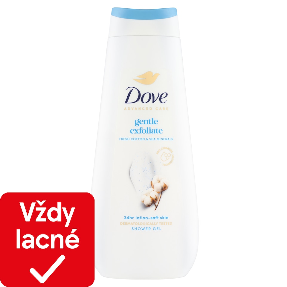 obrázok 1 z Dove Advanced Care Gentle Exfoliate sprchovací gél 400 ml