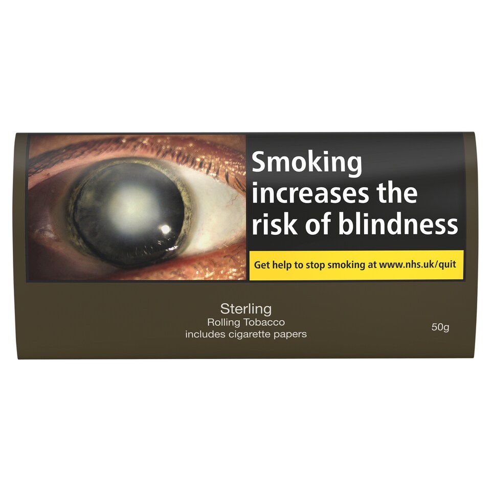 Sterling Rolling Tobacco Includes Cigarette Papers 50g