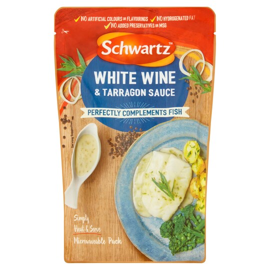 Schwartz Fish French White Wine& Tarrogan Sauce 300G Tesco Groceries