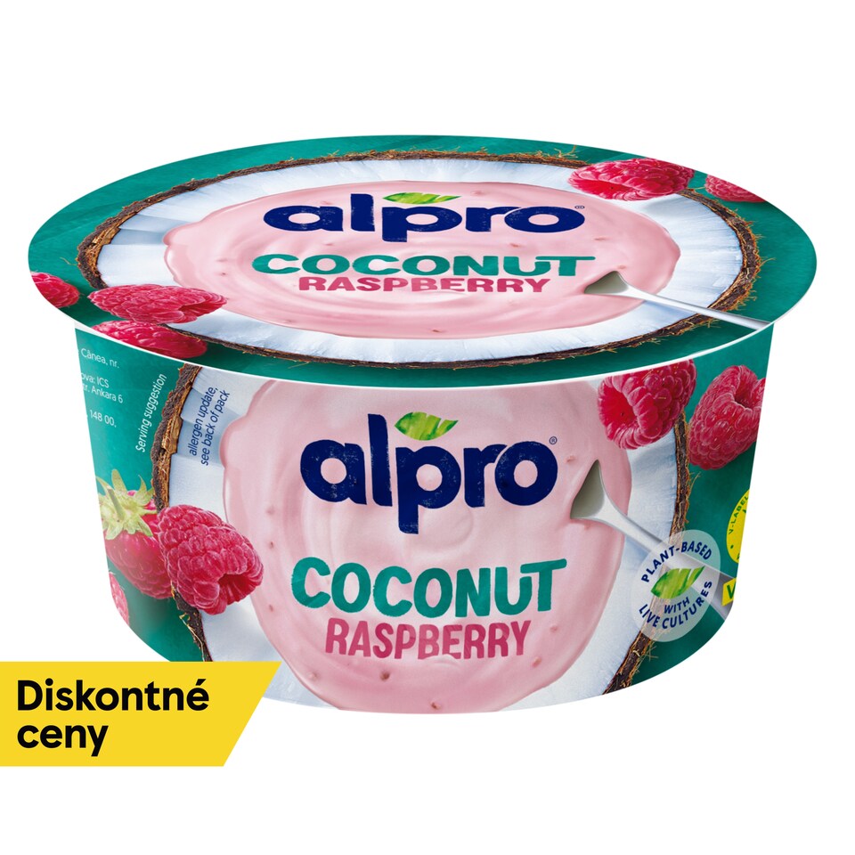 ALPRO Raspberry Coconut Fermented Product 120g