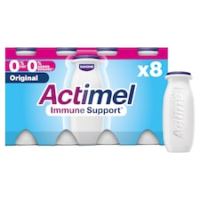 Danone Actimel Fat Free Original Drink 8X100g
