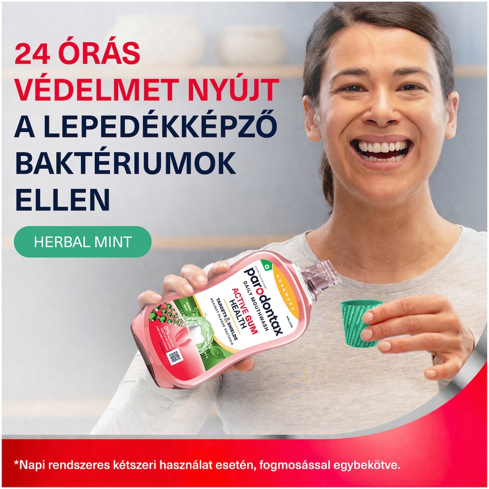 Parodontax Active Gum Health szájvíz 500 ml  1. kép