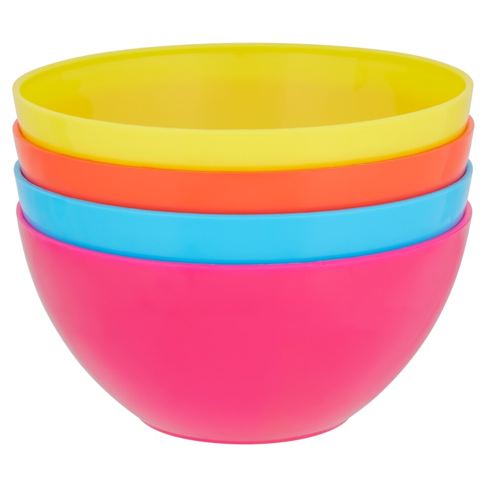 image 1 of Tesco Popsicle Picnic Bowl 4 Pack