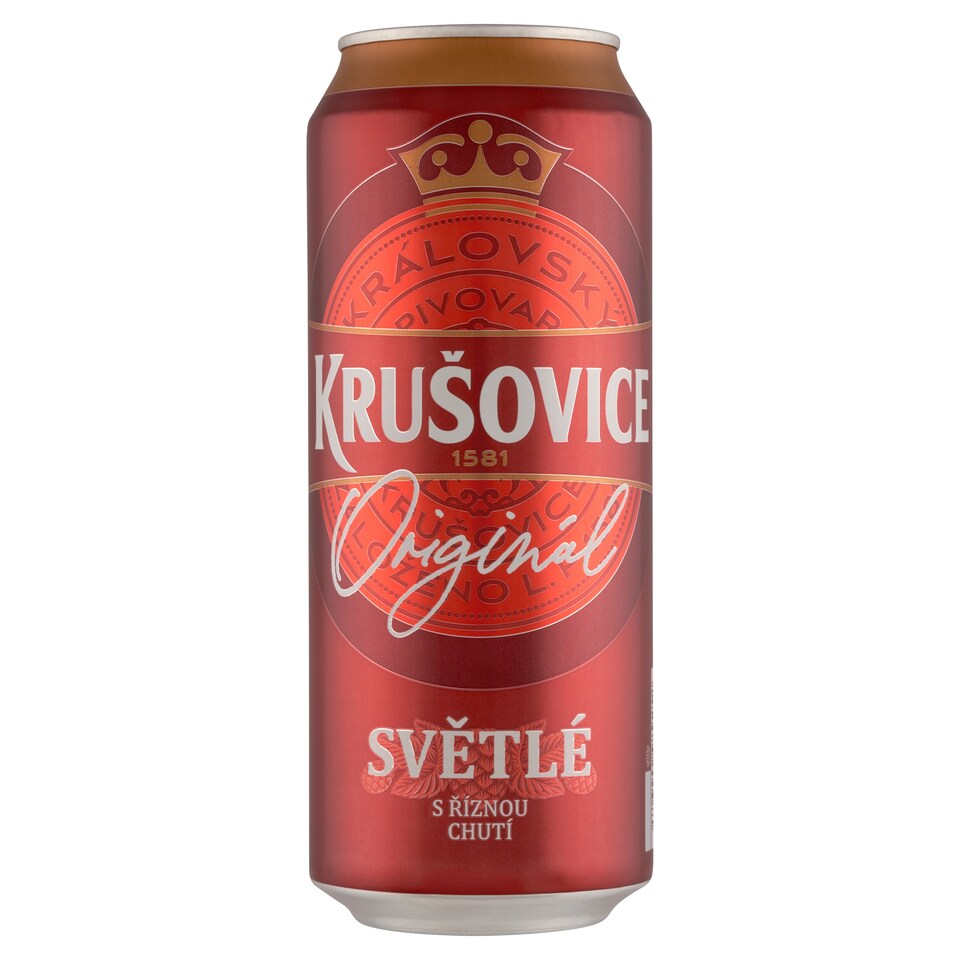 Krušovice Originál import világos sör 4,2% 500 ml