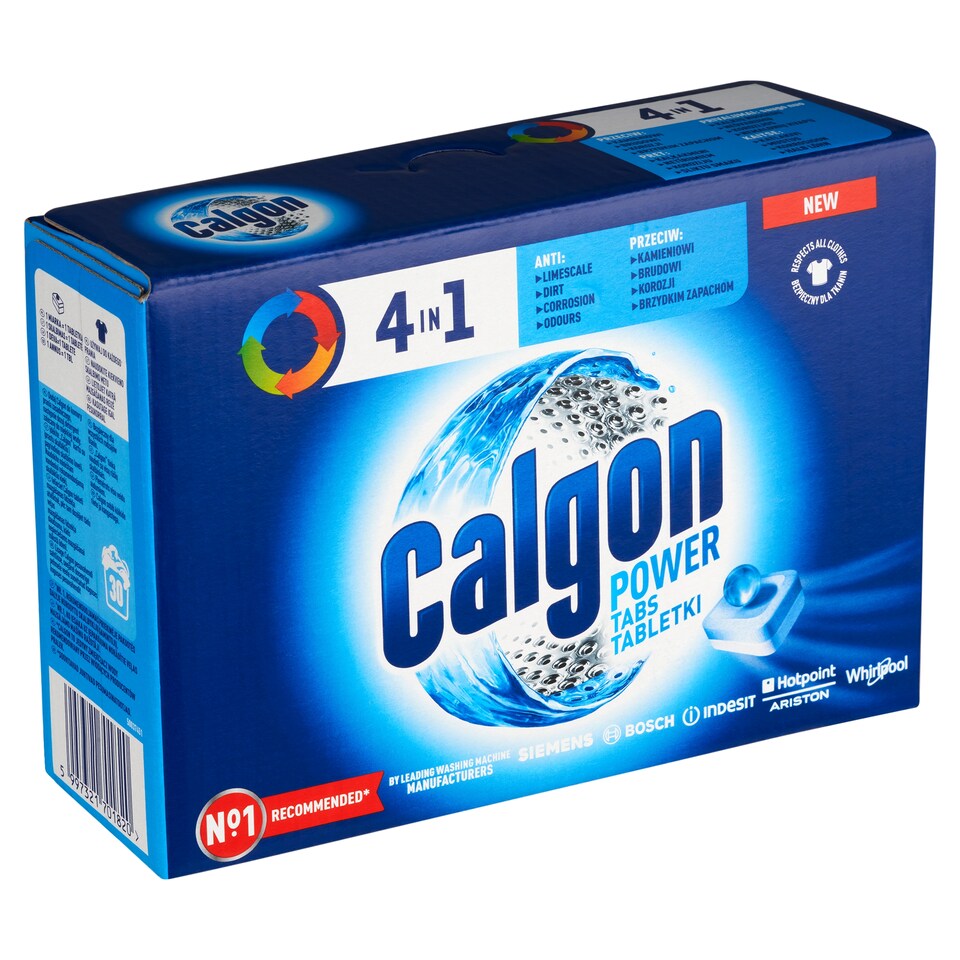 obrázok 1 z Calgon 4 v 1 Power tablety 30 ks 390 g