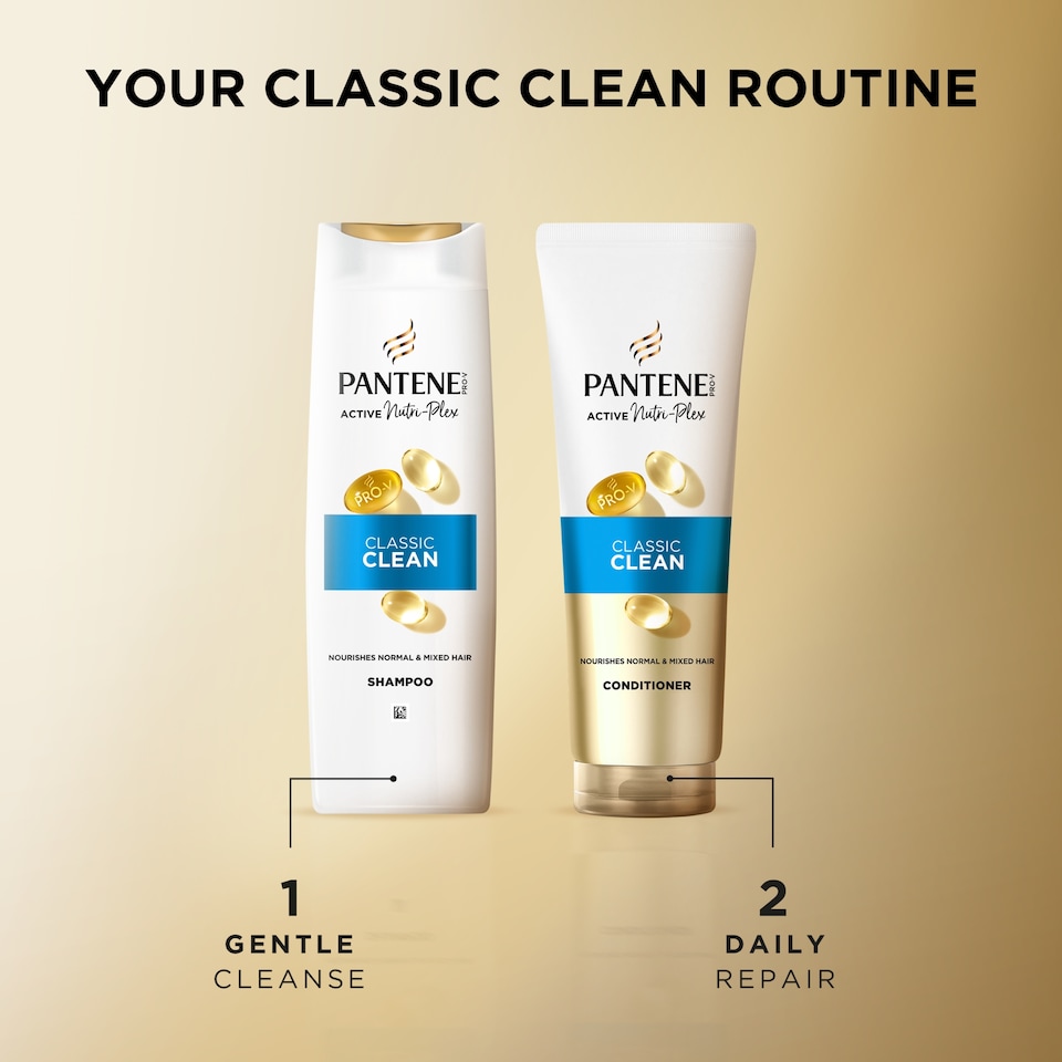image 1 of Pantene Pro-V Active Nutri-Plex Classic Clean Shampoo 500ML