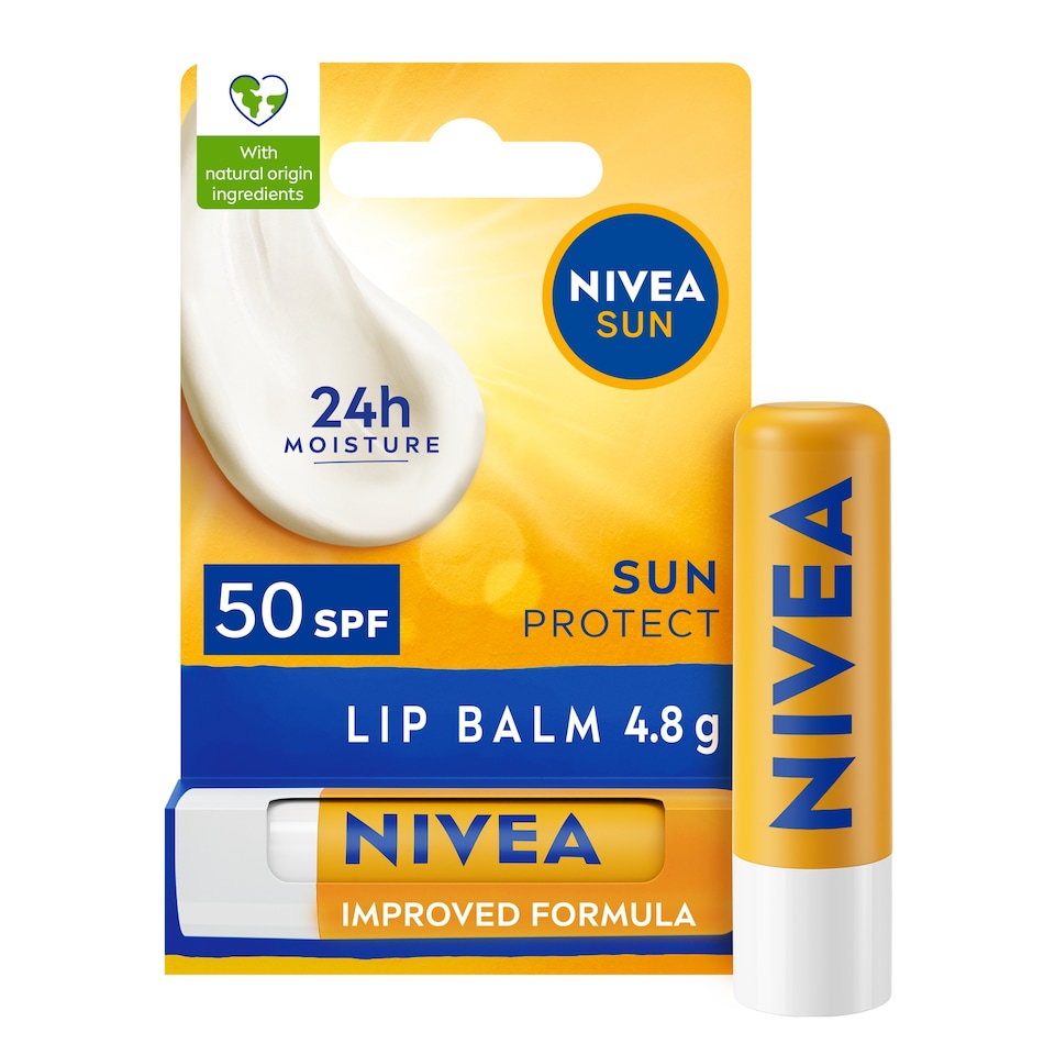 image 1 of Nivea Sun Protect Lip Balm SPF50 4.8G