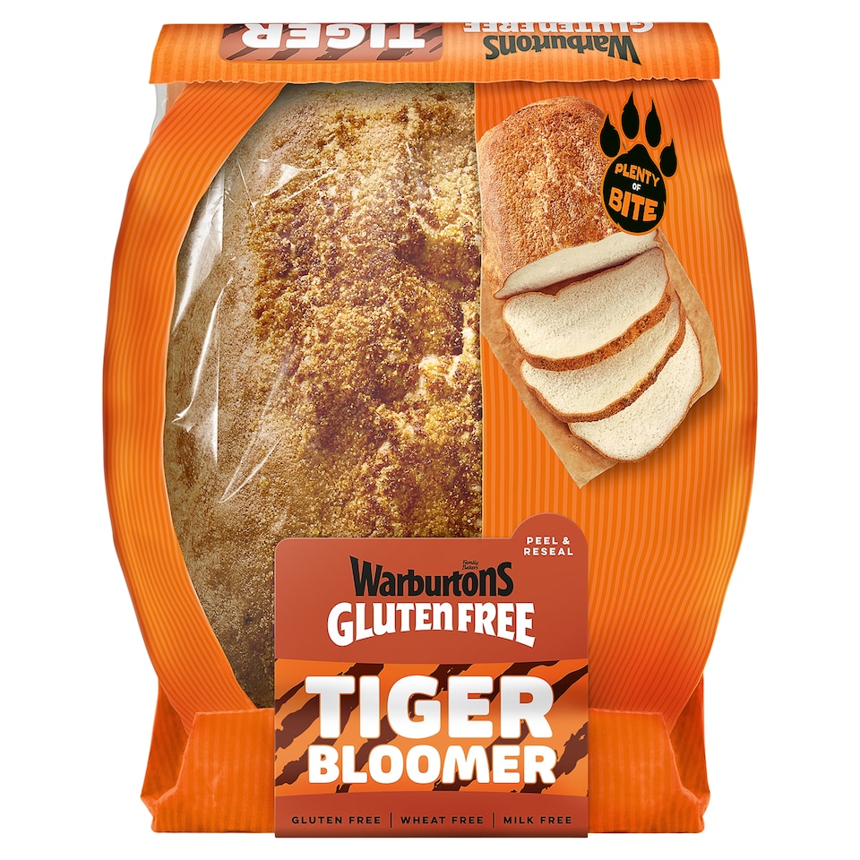 image 1 of Warburtons Gluten Free Artisan Tiger Loaf 400G