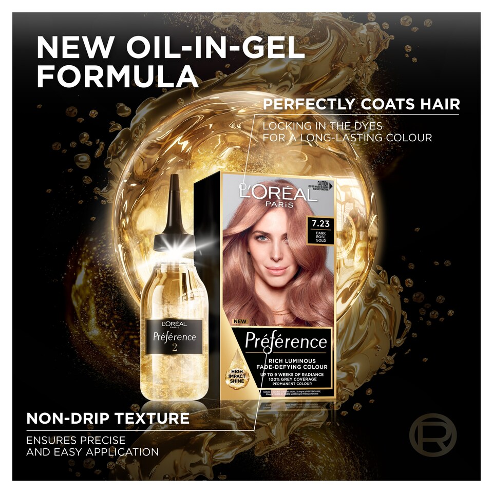 image 1 of Loreal Infinia Prefernce Rich Rosegold Hairdye