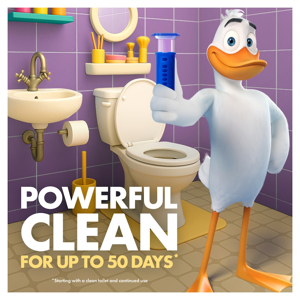 image 1 of Duck Fresh Discs Toilet Cleaner Refill - Eucalyptus Lavender 2 x 36ml