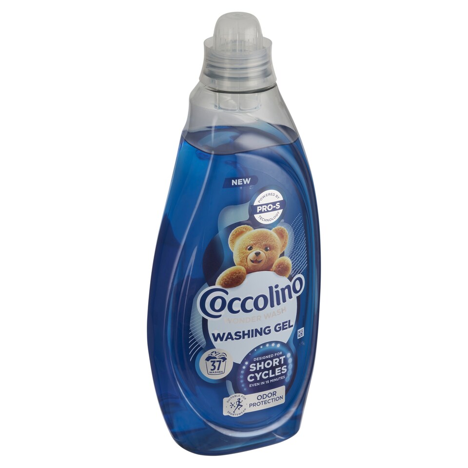 image 1 of Coccolino Wonder Wash Odor Protection Washing Gel 37 Washes 1480ml
