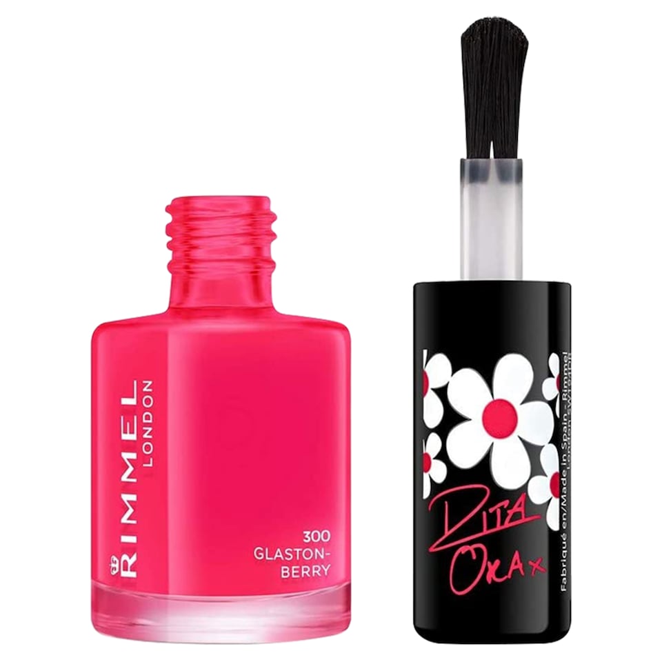 image 1 of Rimmel Nailpolish 60 Seconds Rita Ora Glaston Berry 8Ml