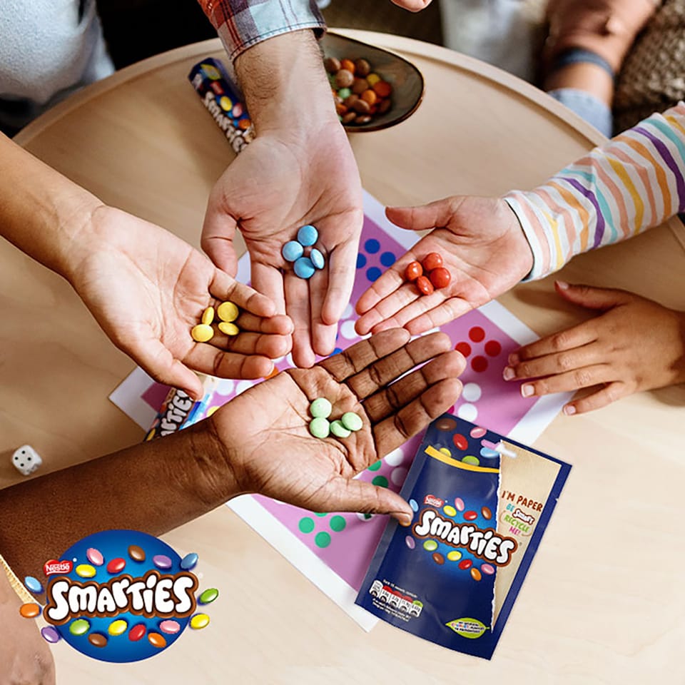 image 1 of Smarties Milk Chocolate Sharing Bag 105g 