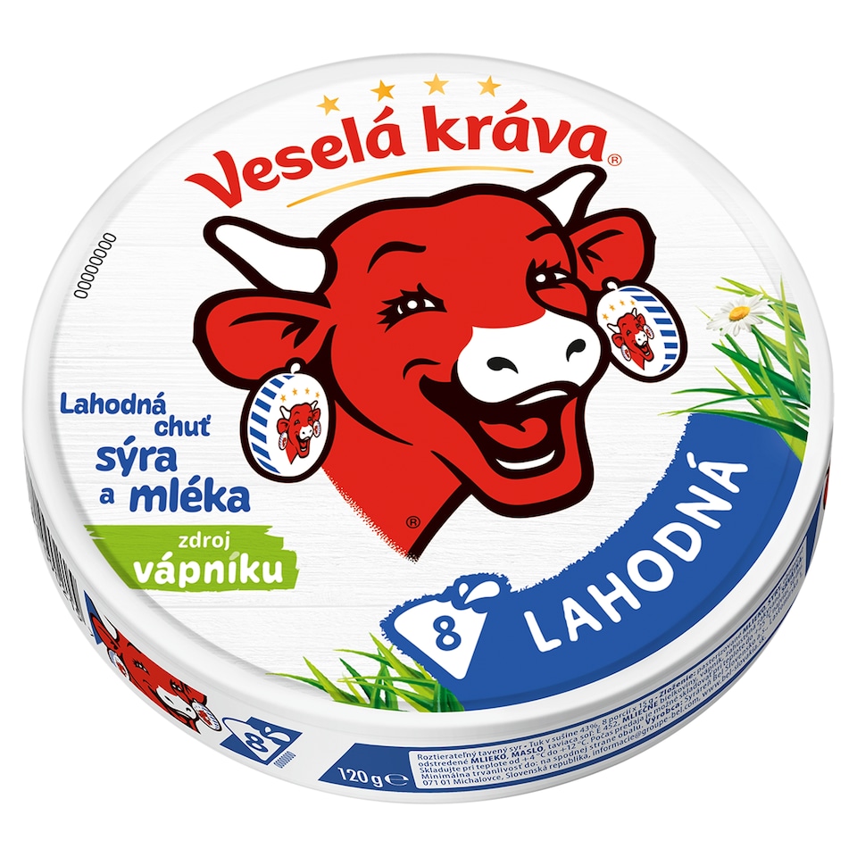 Veselá Kráva Delicious Spreadable Processed Cheese 120 g