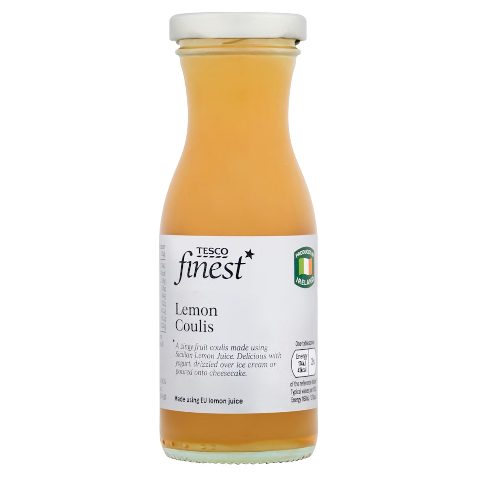Tesco Finest Lemon Coulis 190g