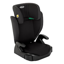 GRACO JUNIOR MAXI i-SIZE R129 HIGHBACK BOOSTER SEAT, MIDNIGHT FASHION