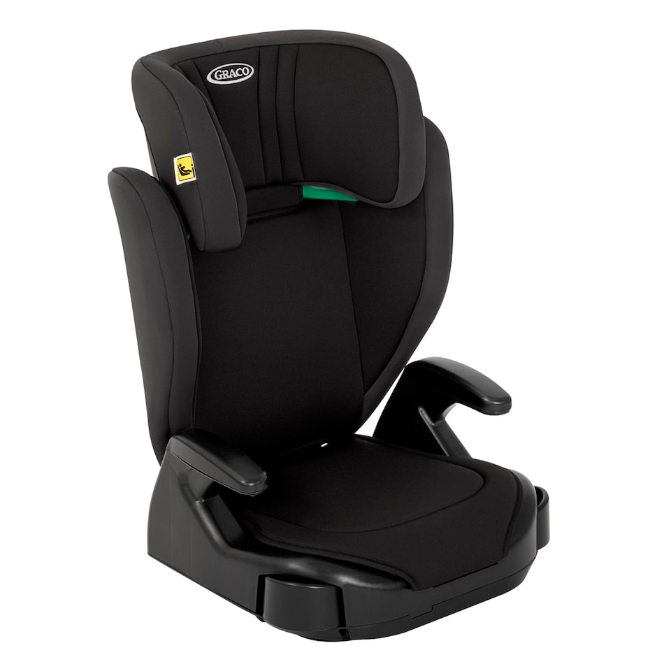 GRACO JUNIOR MAXI i-SIZE R129 HIGHBACK BOOSTER SEAT, MIDNIGHT FASHION