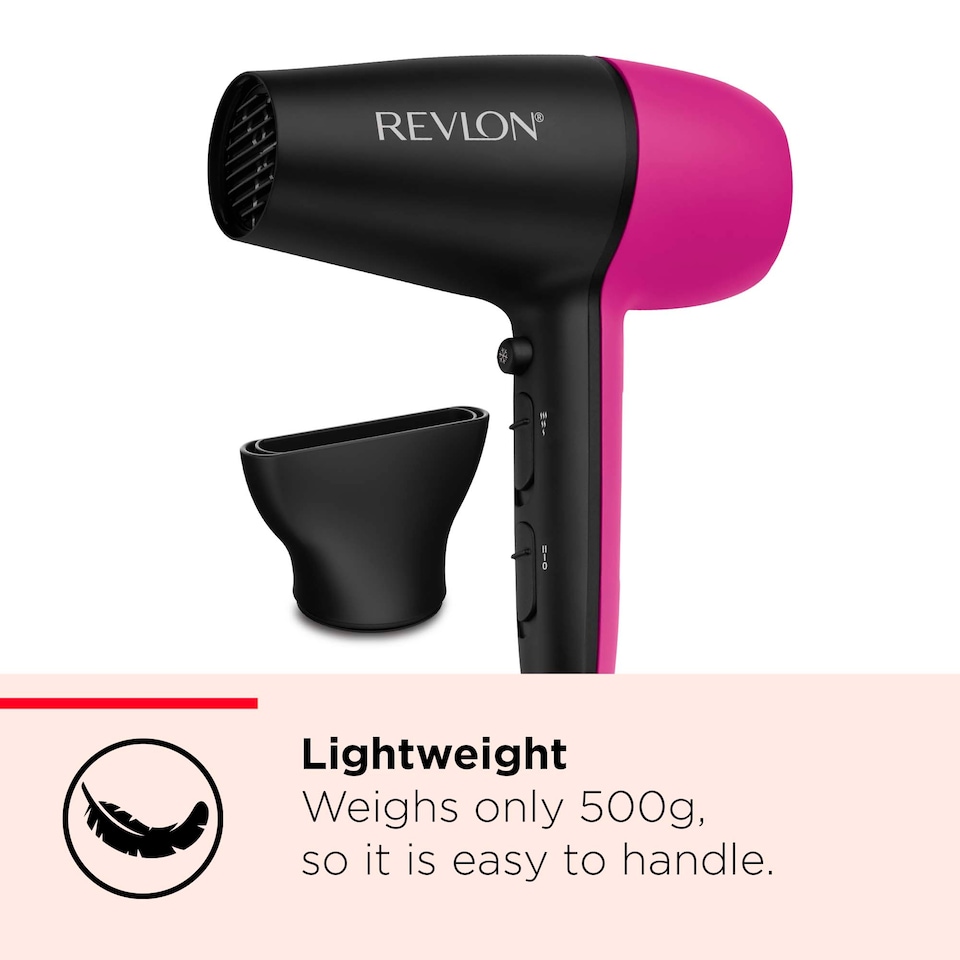 image 1 of Revlon Easy Heat Ceramic Tourmaline Ionic Hair Dryer