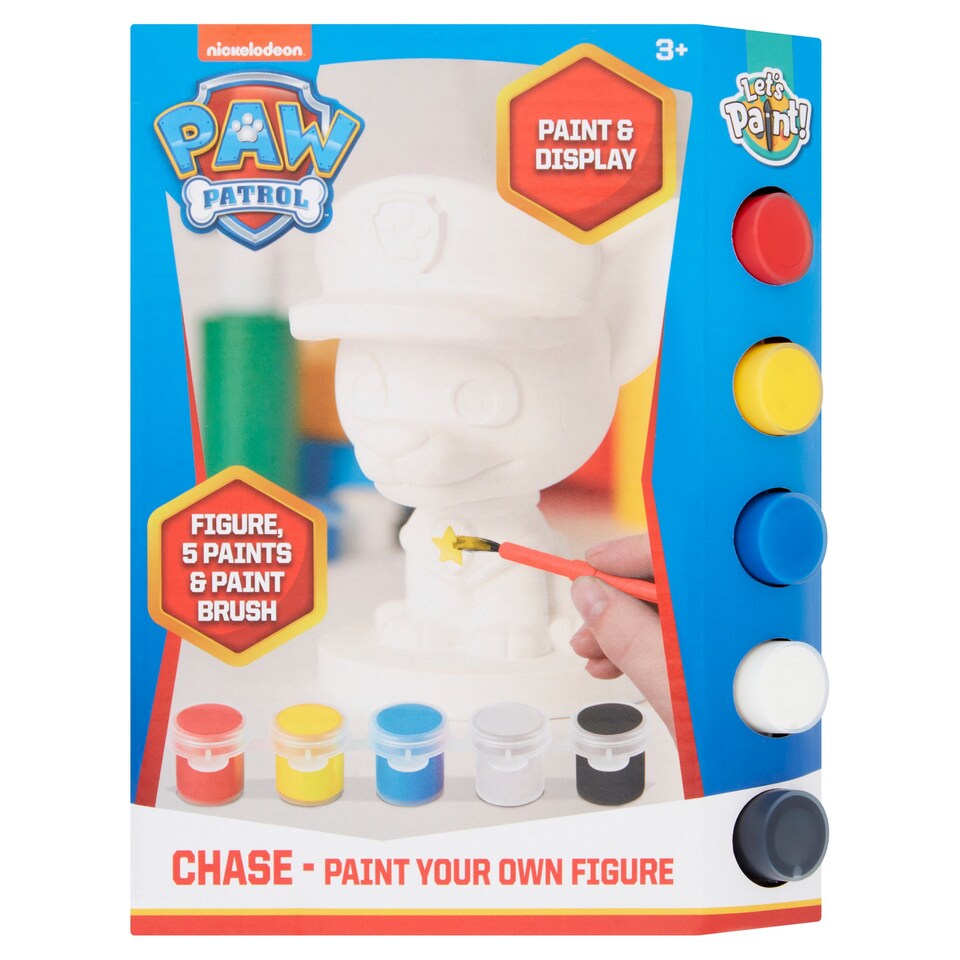 Paw Patrol Paint Your Own Figure Tesco Groceries