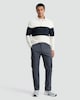 image 1 of F&F Cotton Rich Straight Leg Cargo Trousers in Grey