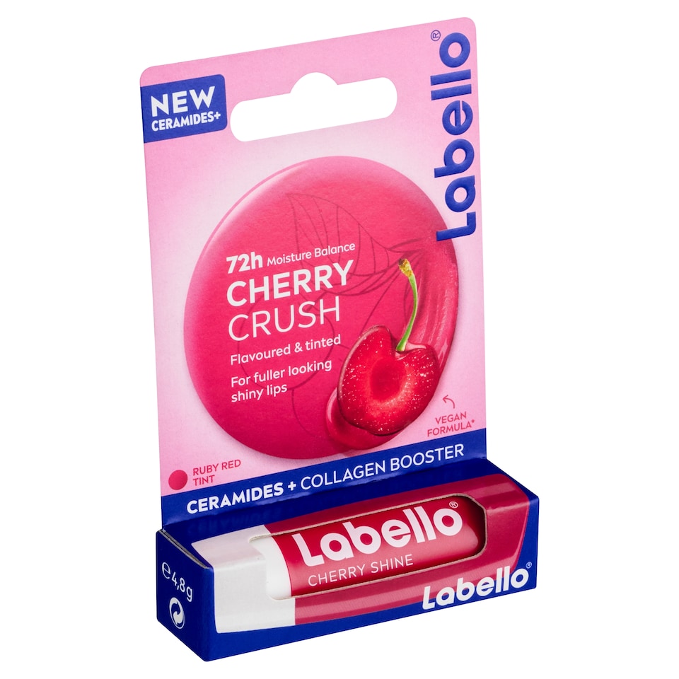 obrázok 1 z Labello Cherry Crush Tónovací balzam na pery 4,8 g