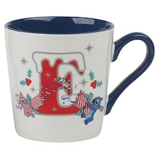 Tesco Disney Stitch Alphabet Mug E