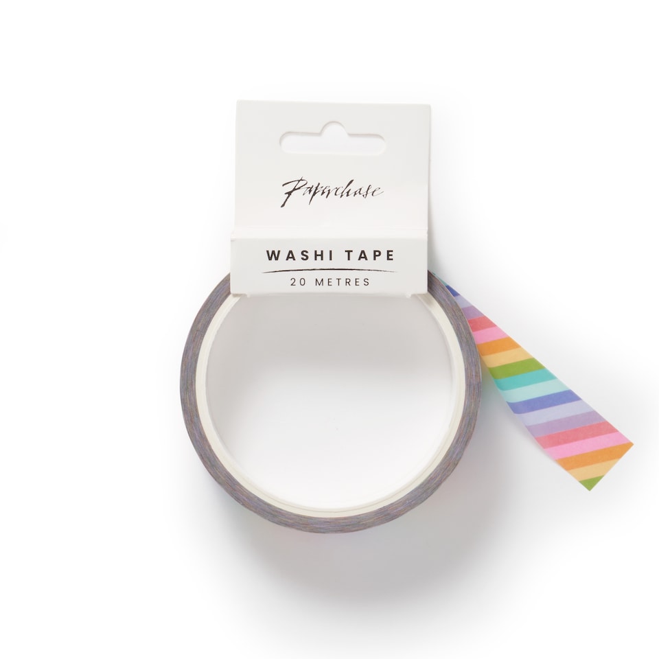 image 1 of Paperchase Rainbow 20m Washi Tape