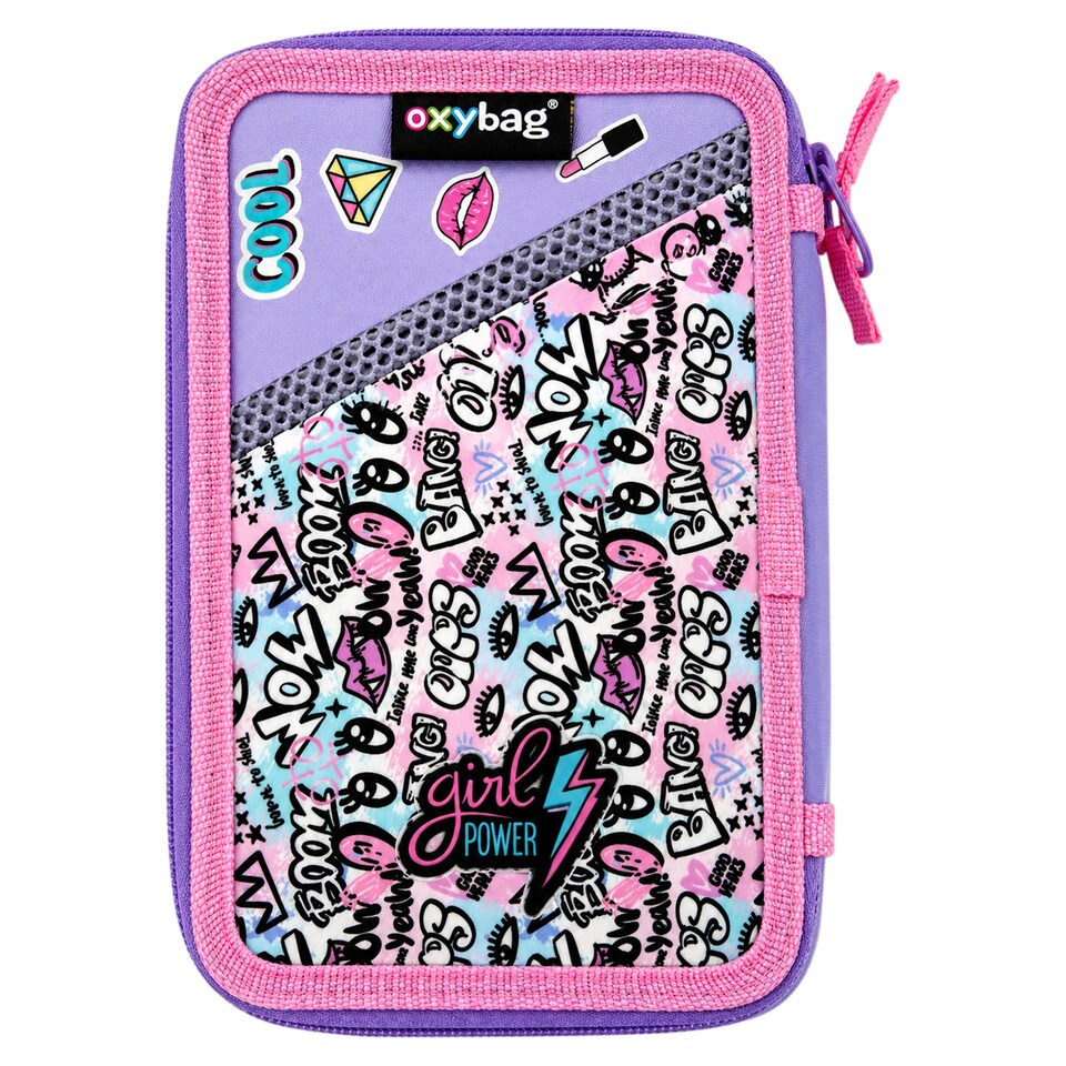 image 1 of Oxybag Cool Double Decker Empty Pencil Case