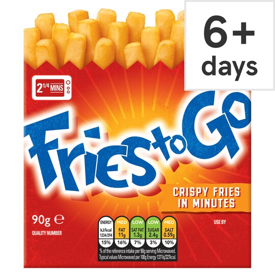Fries To Go Crispy Fries 90G