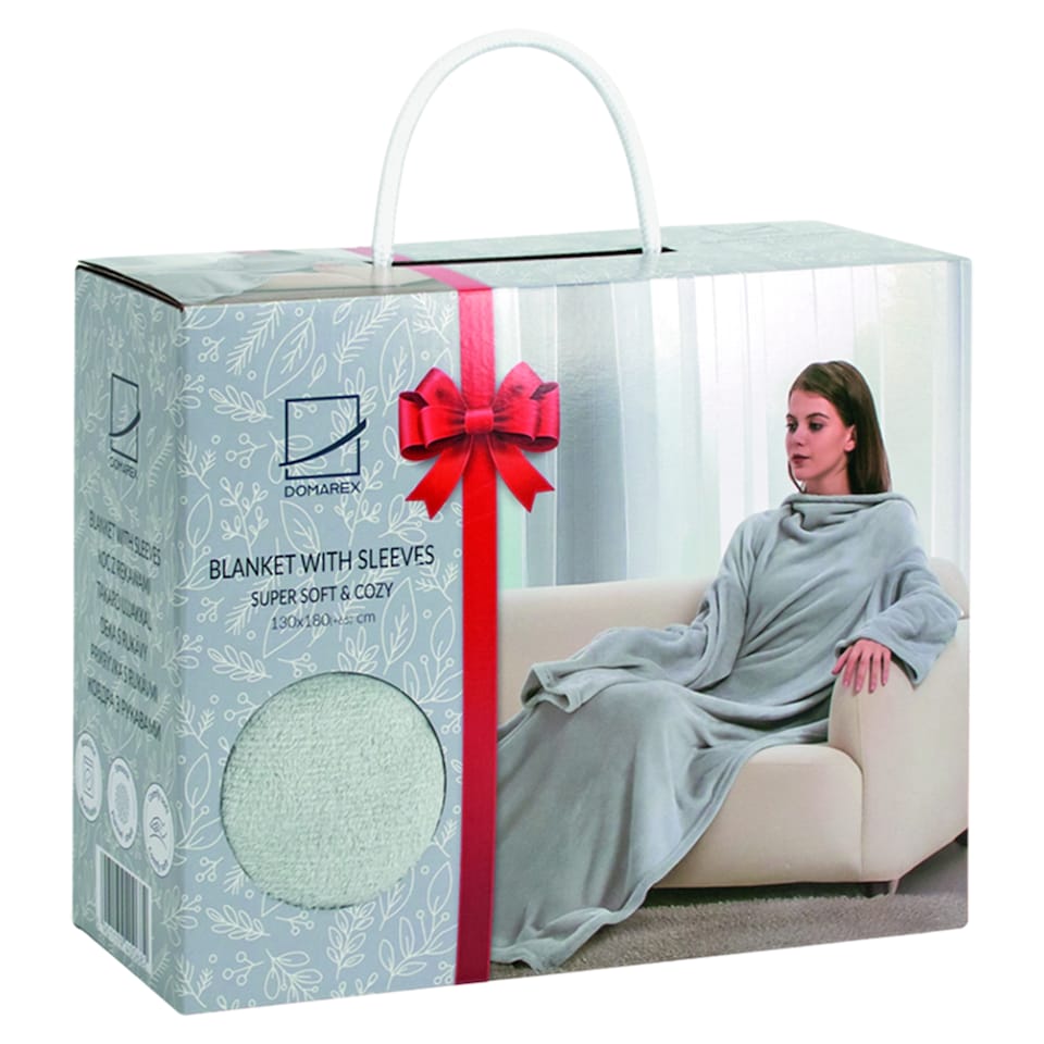 image 1 of Domarex Blanket with Sleeves