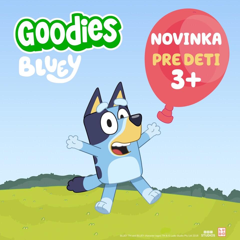 obrázok 1 z Goodies kapsička Bluey jablko & čučoriedka 100 g