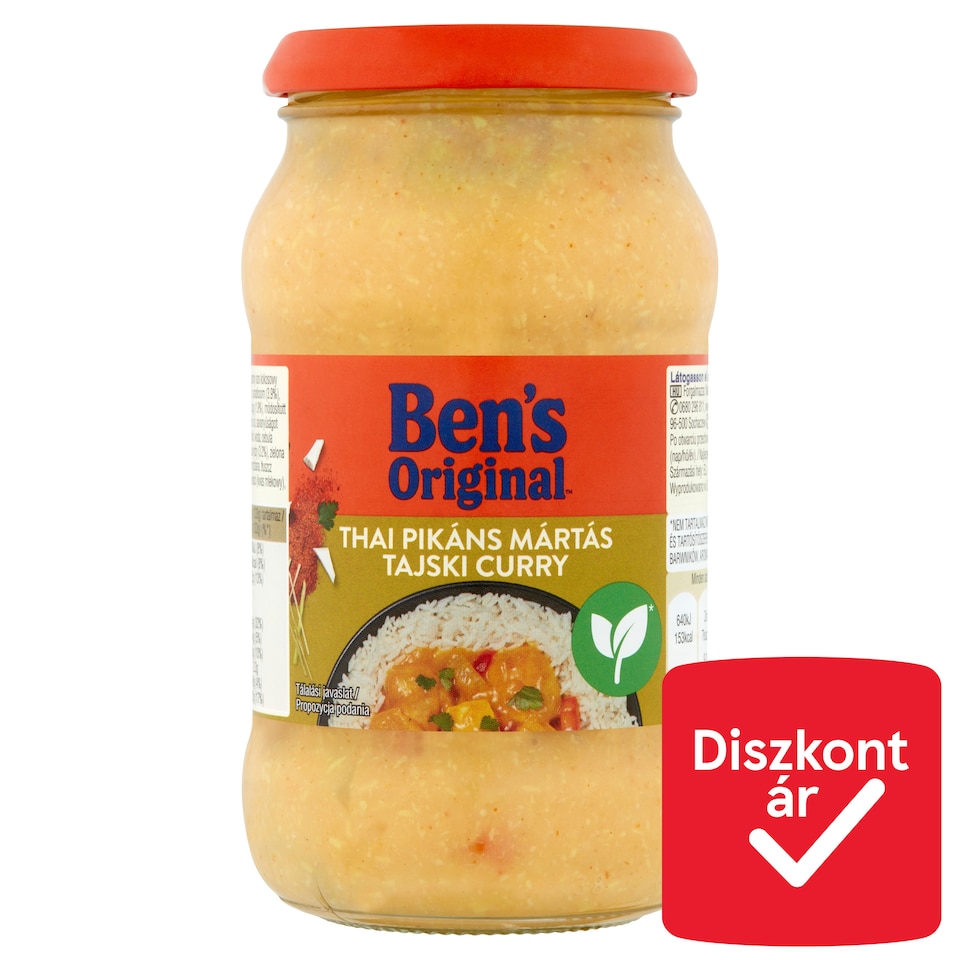 Ben's Original thai pikáns mártás 400 g  1. kép