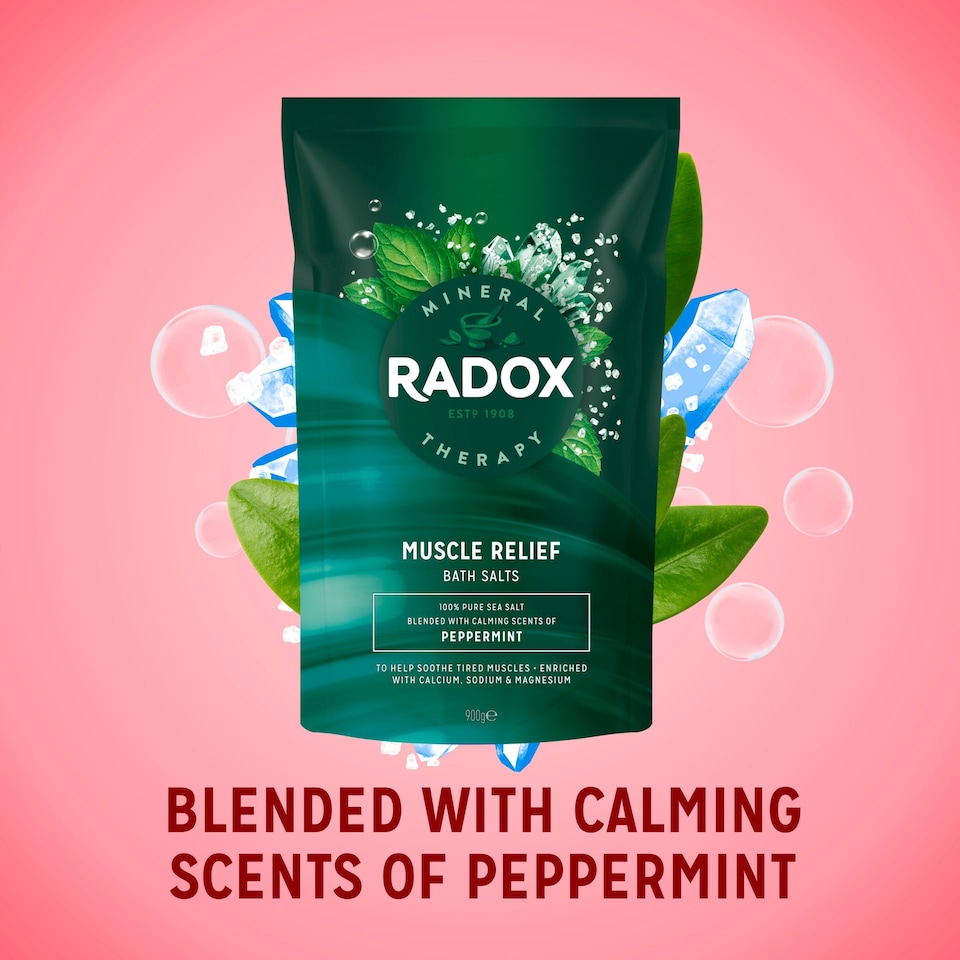 image 1 of Radox Muscle Relax Bath Salts 900g