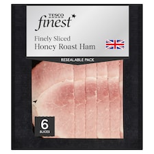Tesco Finest Honey Roast Ham 125G