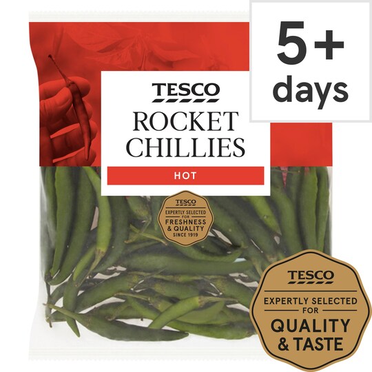 Tesco Rocket Chillies 250G Tesco Groceries