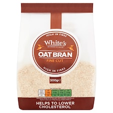 White's Oat Bran Fine Cut 500g