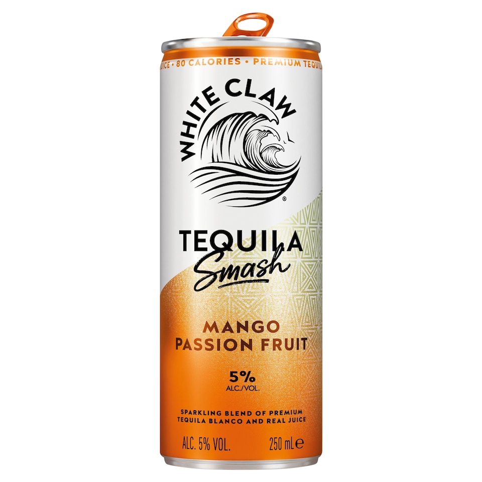 White Claw Tequila Smash Mango & Passionfruit 250ml 