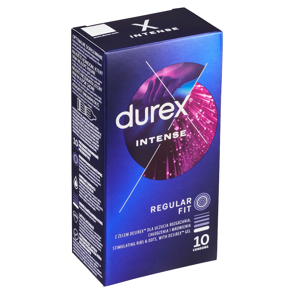 Obrázek 1 pro produkt Durex Intense Regular Fit kondomy 10 ks
