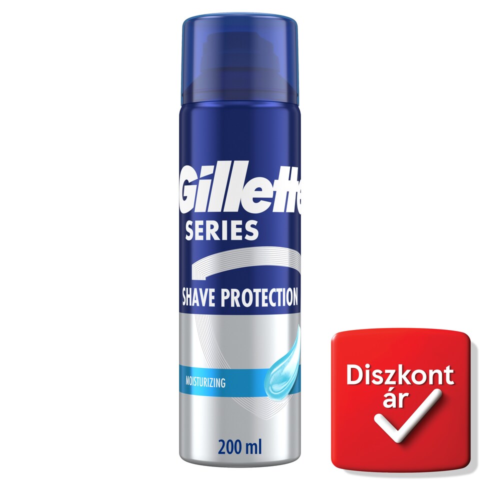 Gillette Series Hidratáló Borotvazselé Kakaóvajjal, 200ml  1. kép