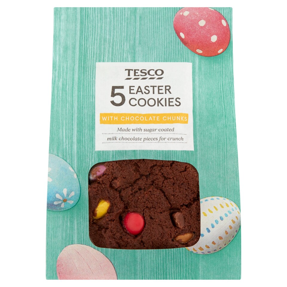 Tesco Easter Cookies 5 Pack Tesco Groceries