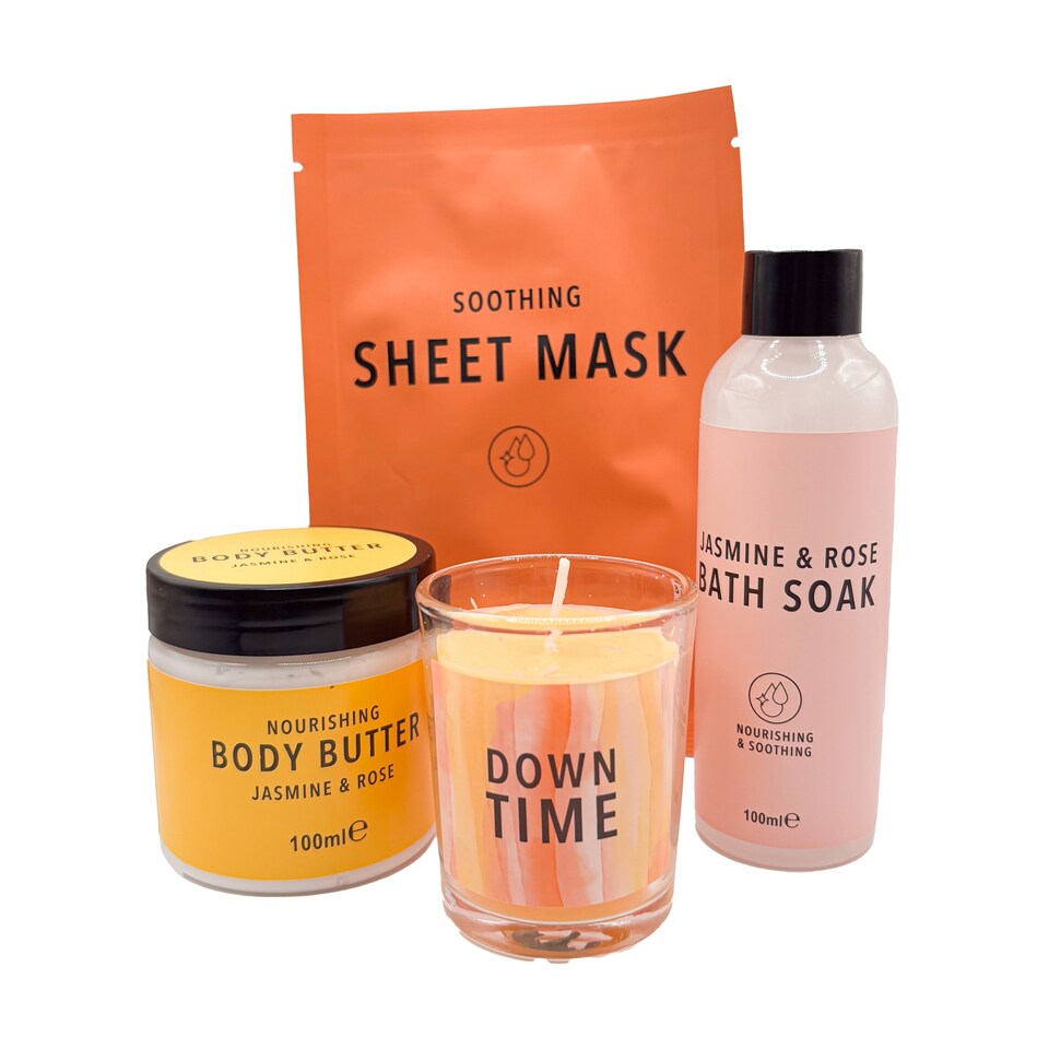 image 1 of Unio Essentials Mother's Day Downtime Body Pamper & Candle Gift Set