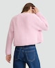 image 3 of F&F Textured Gold Button Chunky Cardigan in Pink