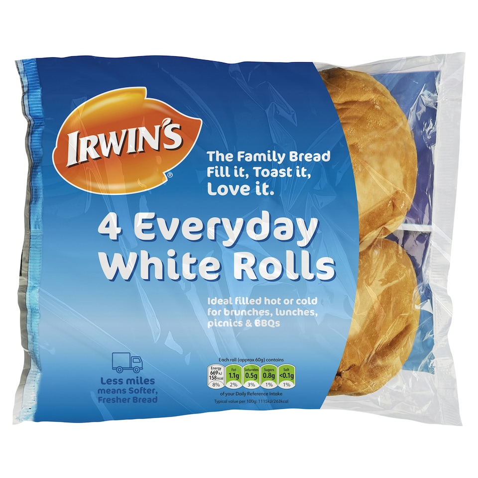 Irwins 4 White Rolls 360G