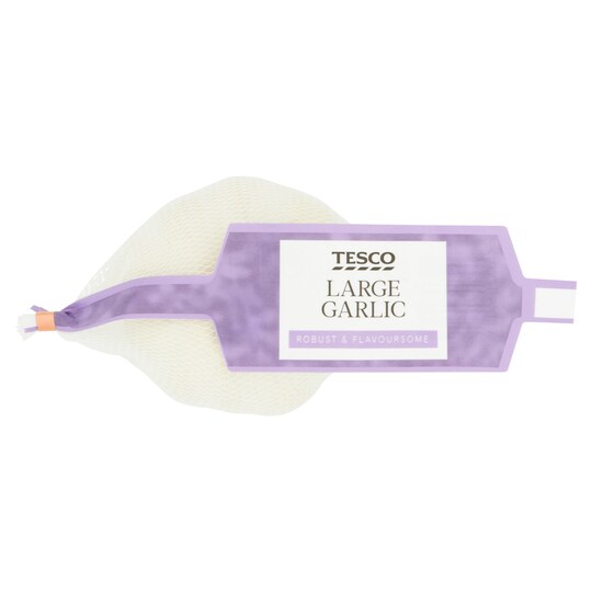 Tesco Large Garlic Each Tesco Groceries