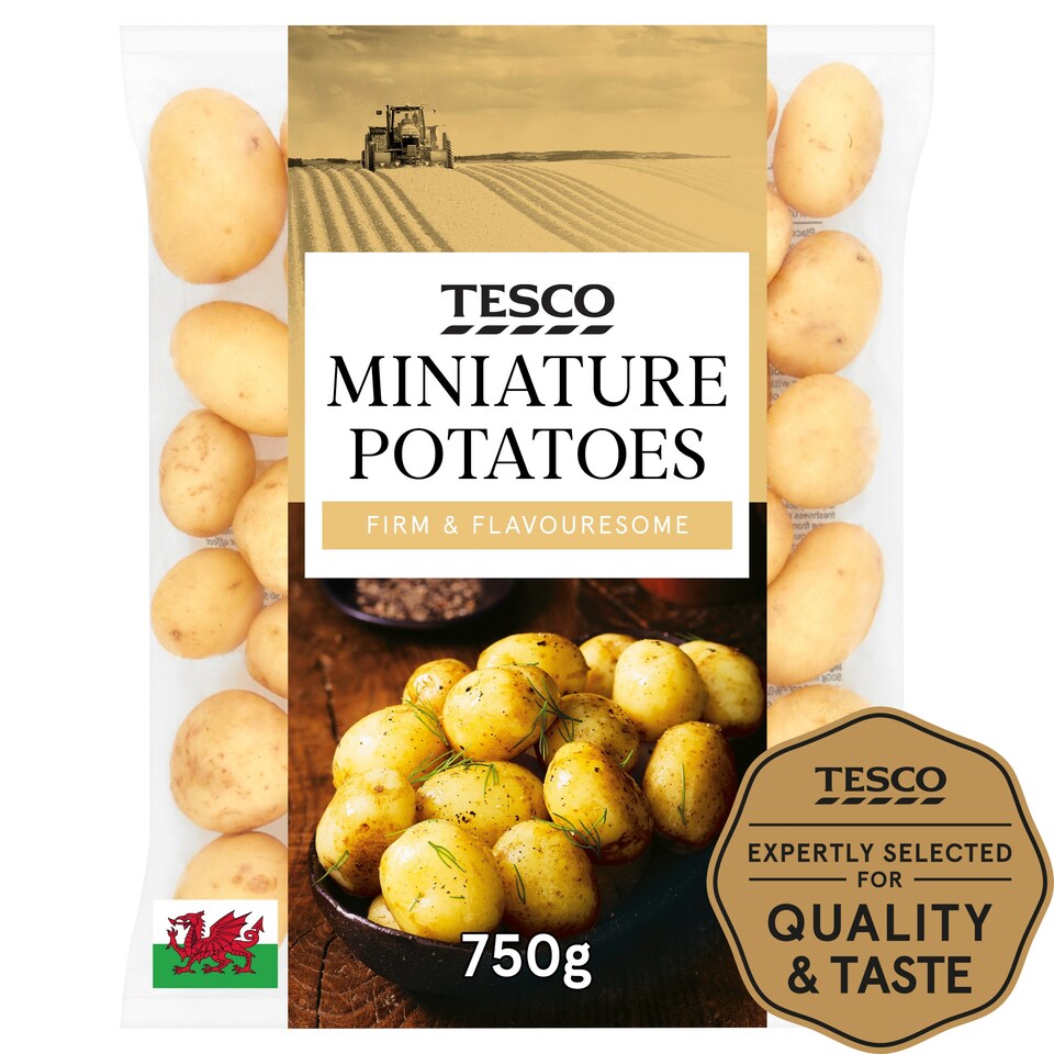 Tesco Welsh Miniature Potatoes 750G Tesco Groceries