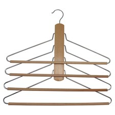 Tesco Wooden Space Saving Hangers 4 Pack