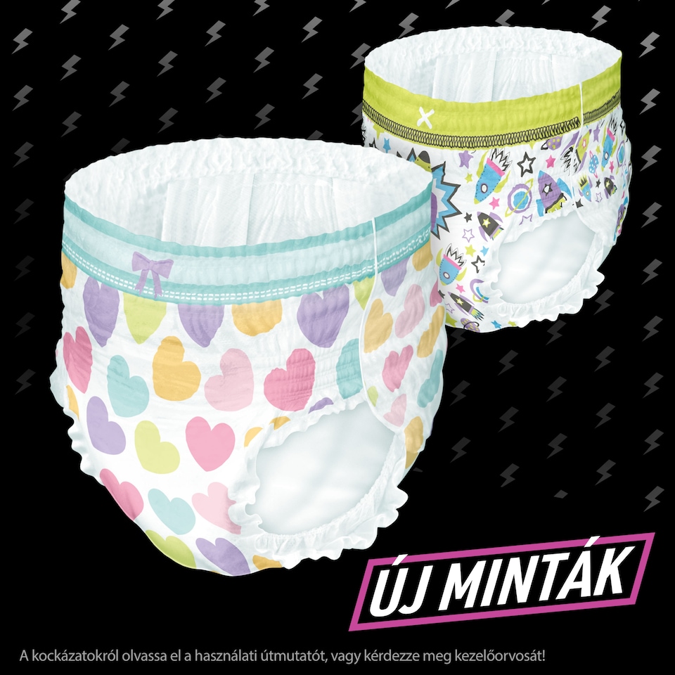 Ninjamas Pyjama Pants Űrhajós, 9 db Pyjama Bugyipelenka, 8 Éves Kor, 27kg-43kg  1. kép