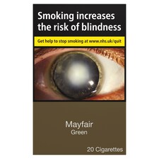 Mayfair Green Cigarettes 20 Pack