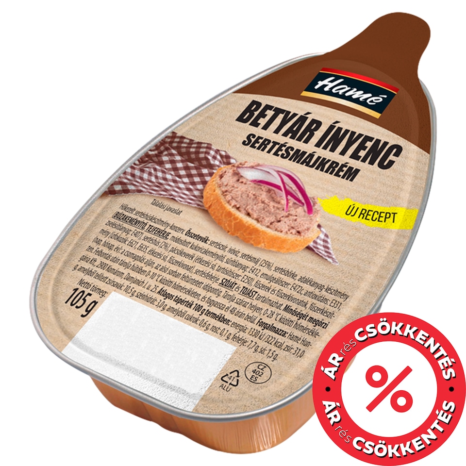 Hamé Betyár Gourmet Pork Pate 105 g